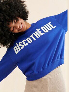 Clare V. Discothèque Sweatshirt (M)